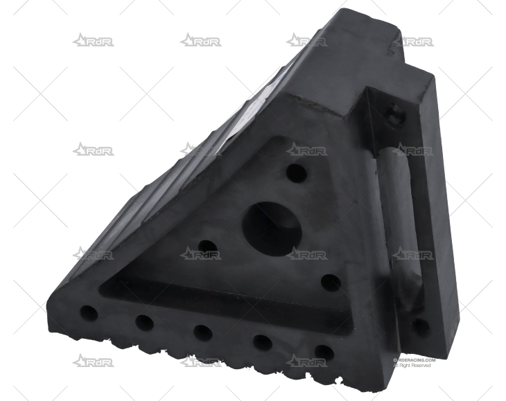 CUÑA TACO GOMA 200x150x100mm MUDRIVER