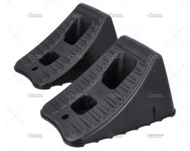 CUÑA TACO PVC  210X115X125mm BRAND R