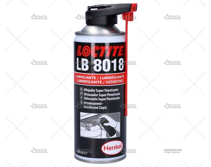 DESOXIDANTE AFLOJADOR 8018 SUPER. 400ml LOCTITE