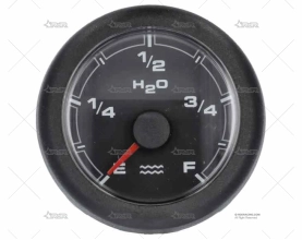 INDICADOR AGUA 12/24V NEGRO OL VERATRON