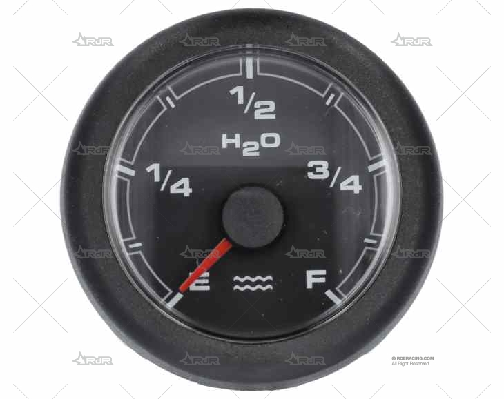 IND. AGUA OL 12/24V 52mm NEGRO VERATRON