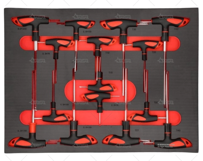 KIT HERRAMIENTAS ALLEN TORX BRAND R