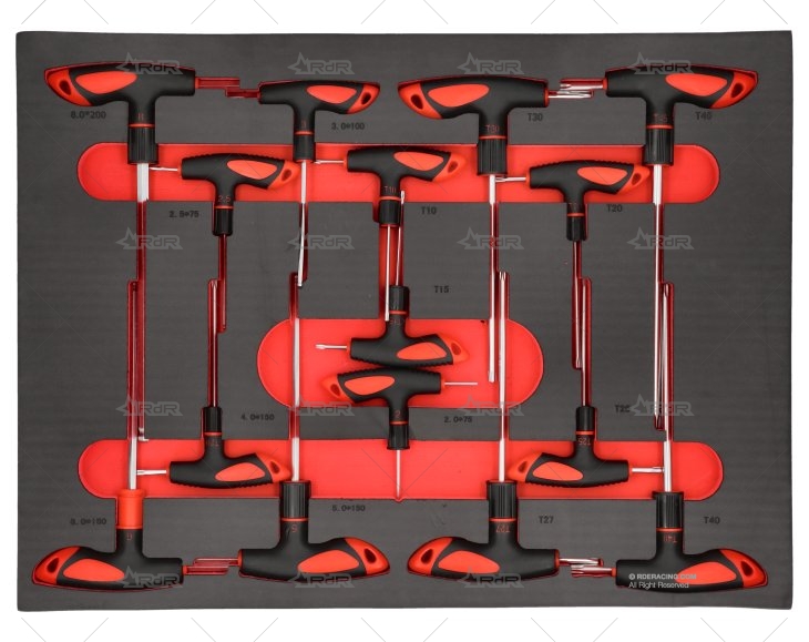 KIT HERRAMIENTAS ALLEN TORX BRAND R