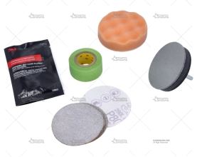 KIT RESTAURACION METACRILATOS P/PULIDORA 3M