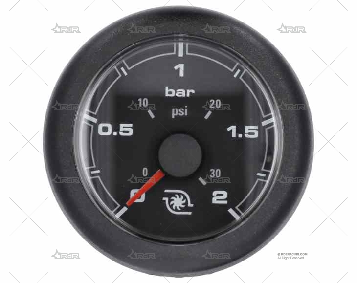 MANOMETRO  2BAR 12/24V NEGRO VDO