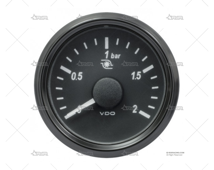 MANOMETRO TURBO VDO SVW 2BAR 52mm VDO