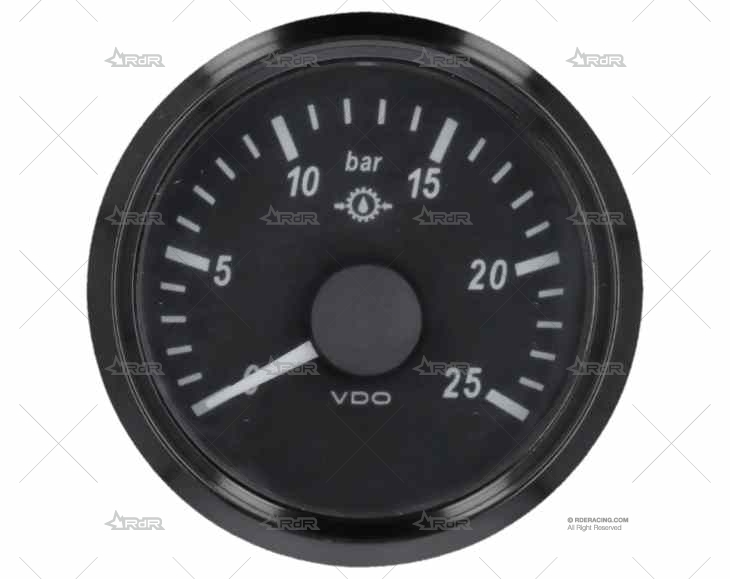 MANOMETRO VDO SVW 25BAR 10-184 52mm VDO