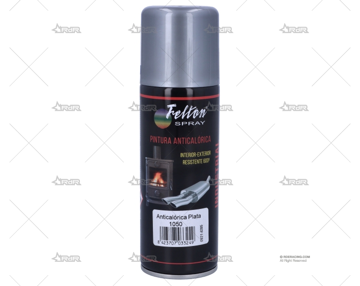 PINTURA 300º PLATA  SPRAY 200 ml. FELTON