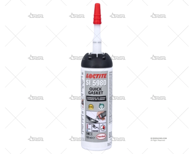 SELLADOR 5980 JUNTAS MOTOR NEGRO 100ml LOCTITE