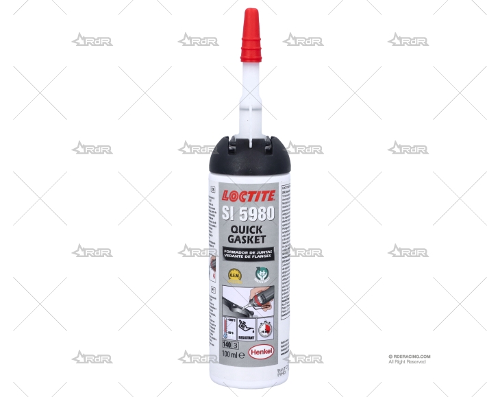 SELLADOR 5980 JUNTAS MOTOR NEGRO 100ml LOCTITE
