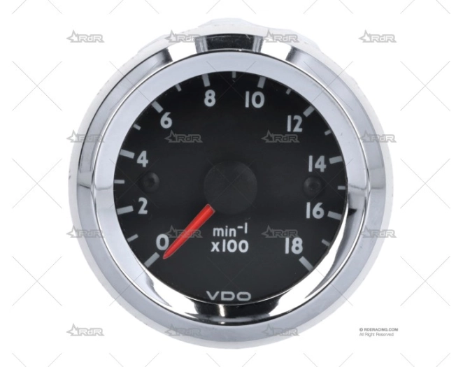 TACOMETRO 1800 52mm W 12V OLC VDO