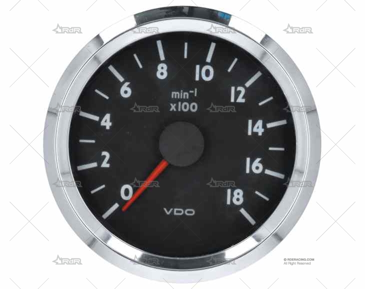 TACOMETRO 1800 85mm W 12V OLC VDO
