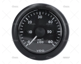 TACOMETRO 6000 52mm W1 12V OLN VDO