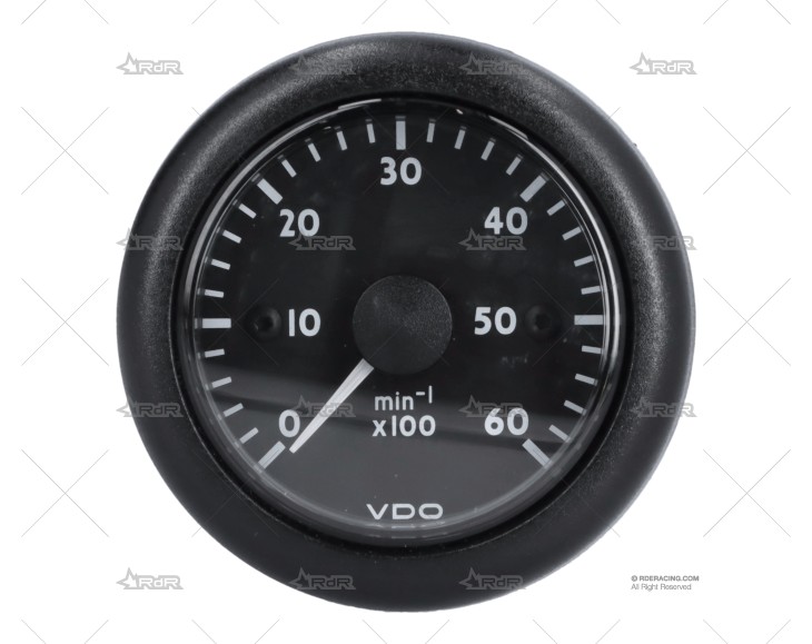 TACOMETRO 6000 52mm W1 12V OLN VDO