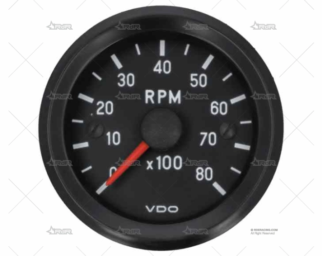 TACOMETRO 5000 52mm 12V VDO INT VERATRON