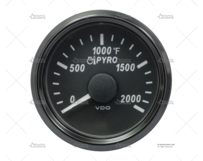TERMOMETRO ESCAPE VDO SVW 1000G 52mm VDO