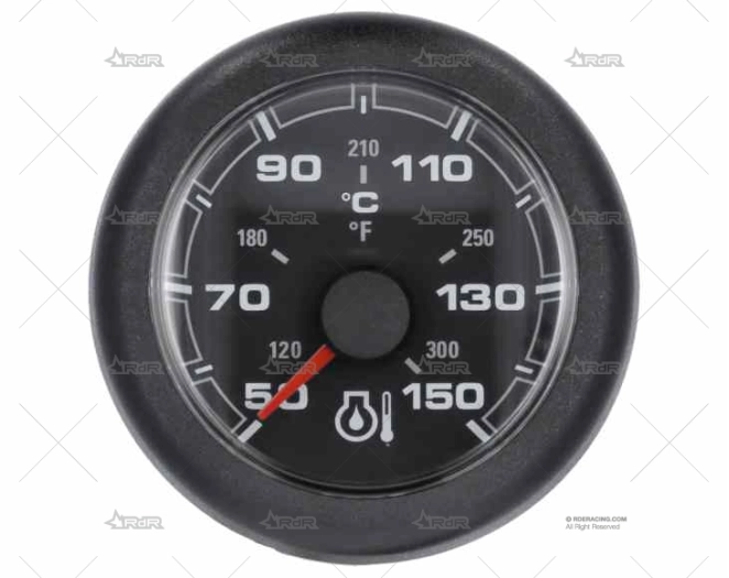 TERMOMETRO OL 12/24V 150ºC 52m VERATRON
