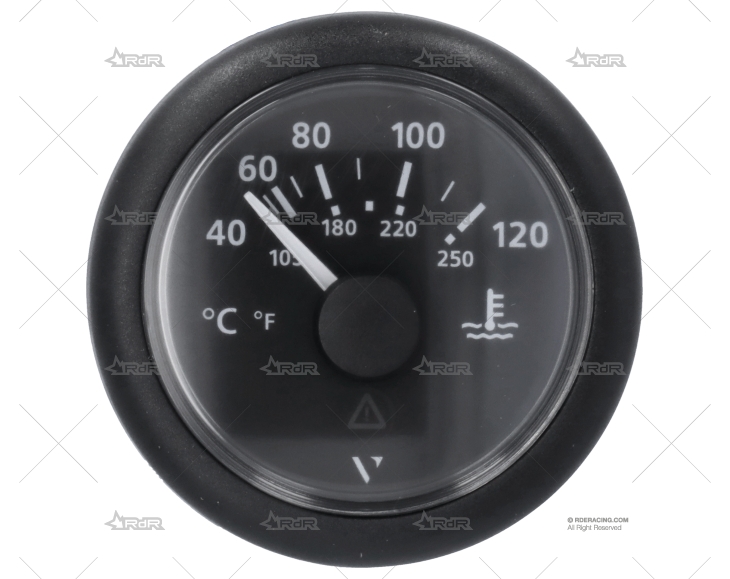 TERMOMETRO VLN 12/24V 120ºC 52mm VERATRON