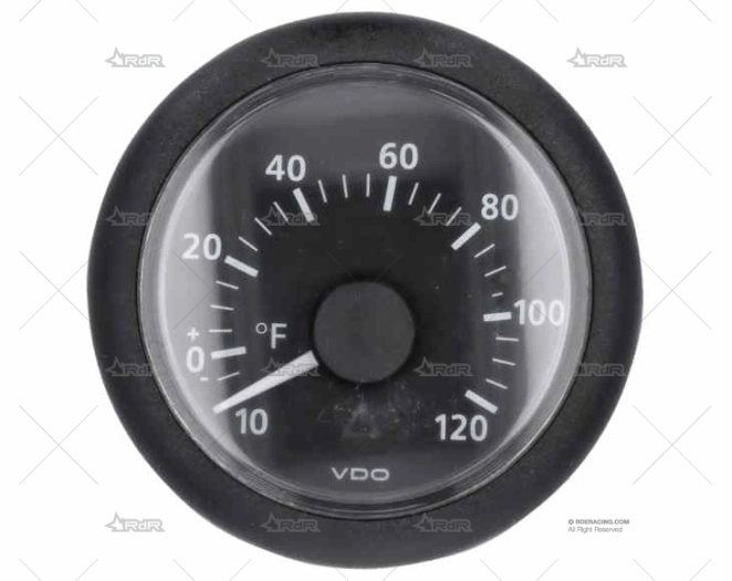 TERMOMETRO VLN EXTERIOR 12/24V +120ºF 52 VERATRON