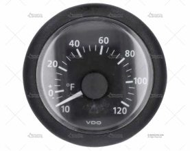 TERMOMETRO VLN EXTERIOR 12/24V +120ºF 52 VERATRON