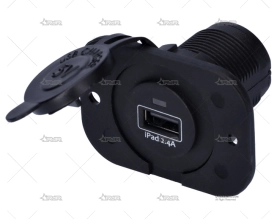 TOMA USB 12V 1 ENT. BRAND R