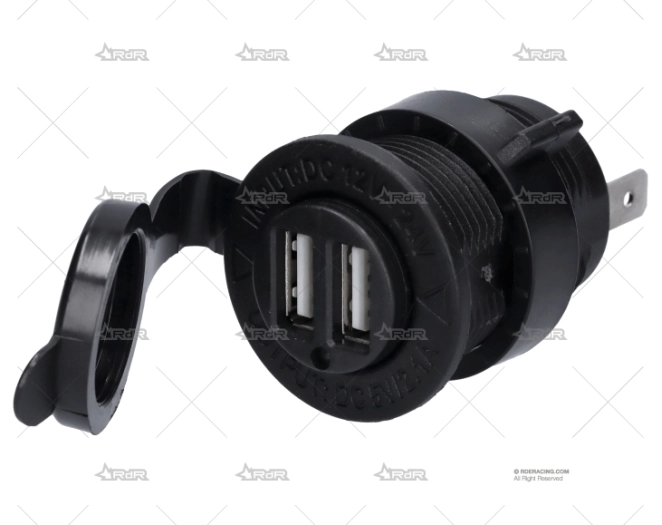 TOMA USB 12V 2 ENT. 12-24V BRAND R