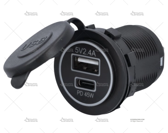 TOMA USB TIPO A/C BRAND R