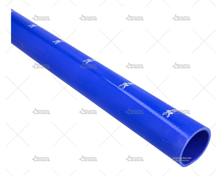 MANGUERA SILIC. 1M 60mm AZUL XTREM