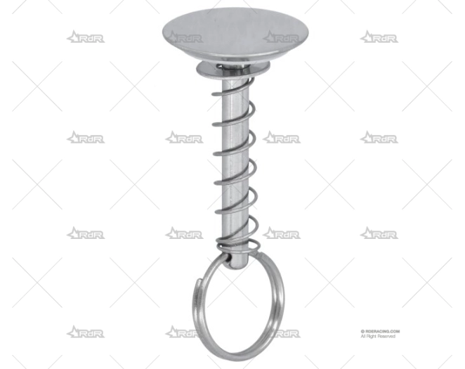 TIRADOR ANILLA C/MUELLE INOX 316