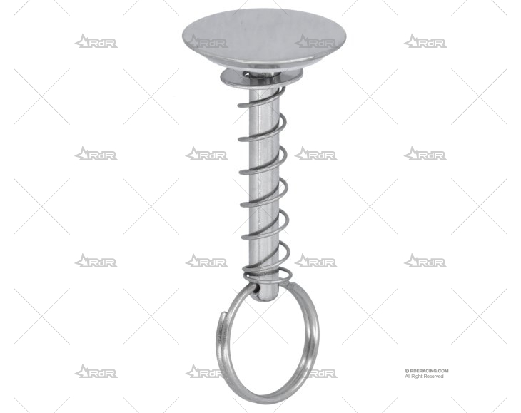 TIRADOR ANILLA C/MUELLE INOX 316