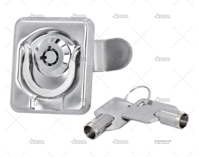 CIERRE INOX SS 304 C/LLAVE 55x49mm