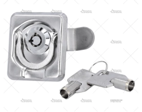 CIERRE INOX SS 304 C/LLAVE 55x49mm