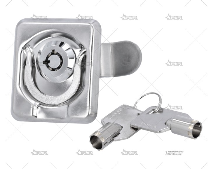 CIERRE INOX SS 304 C/LLAVE 55x49mm