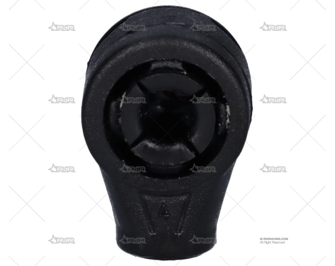 SOPORTE PLASTICO R1 BOLA 10 ROSCA 6mm