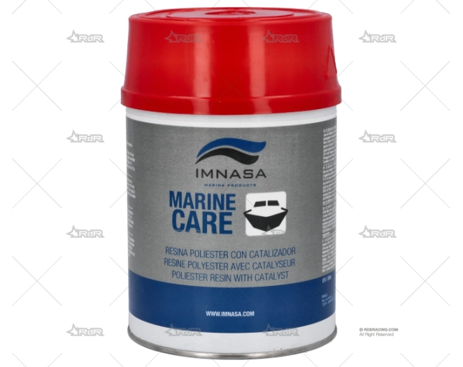 KIT RESINA POLIESTER 750gr C/CATALIZADOR