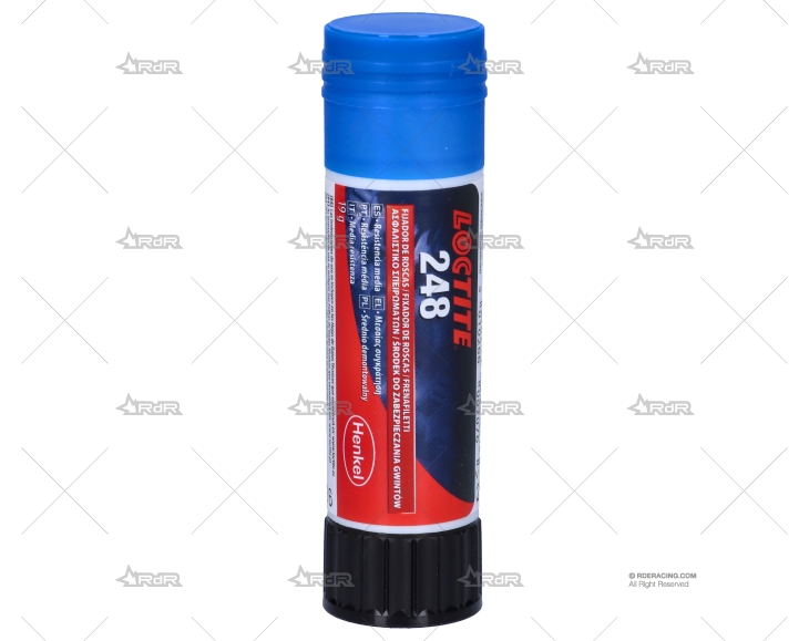 FIJADOR TORNILLOS 248 19gr BARRA AZUL LOCTITE