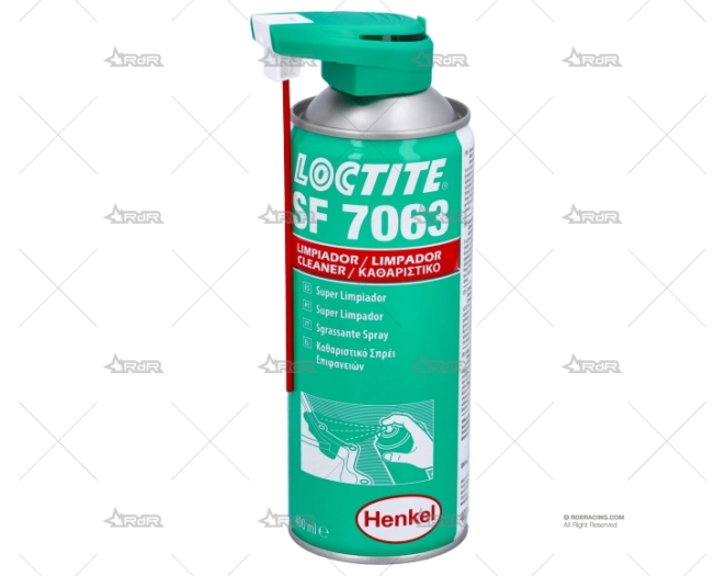 LIMPIADOR 7063 GENERAL 0,4L SPRAY LOCTITE