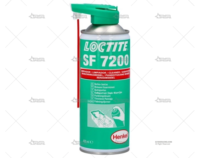 LIMPIADOR QUITAJUNTAS 7200 400ml SPRAY LOCTITE