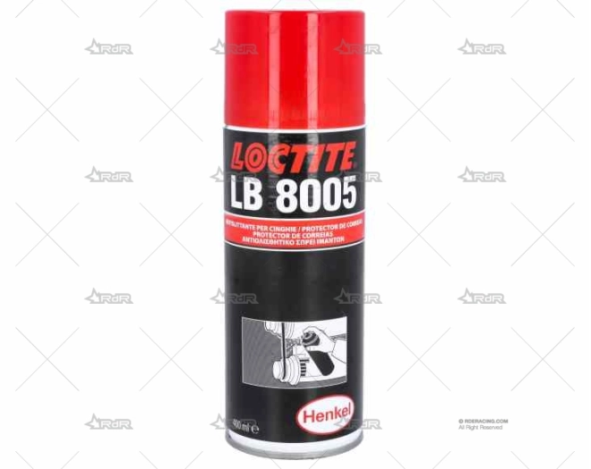 PROTECTOR CORREAS 400ml 8005 LOCTITE