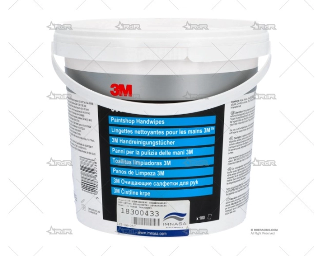 LIMPIA MANOS TOALLITAS DESHECHABLES 3M