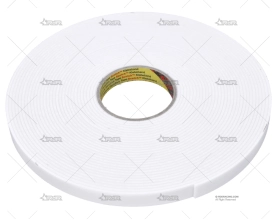 CINTA DOBLE CARA FUERTE 16,5m x 19mm 3M