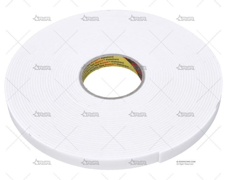 CINTA DOBLE CARA FUERTE 16,5m x 19mm 3M