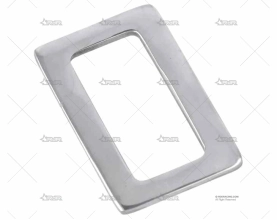 HEBILLA INOX PARA ARNES 65x40mm
