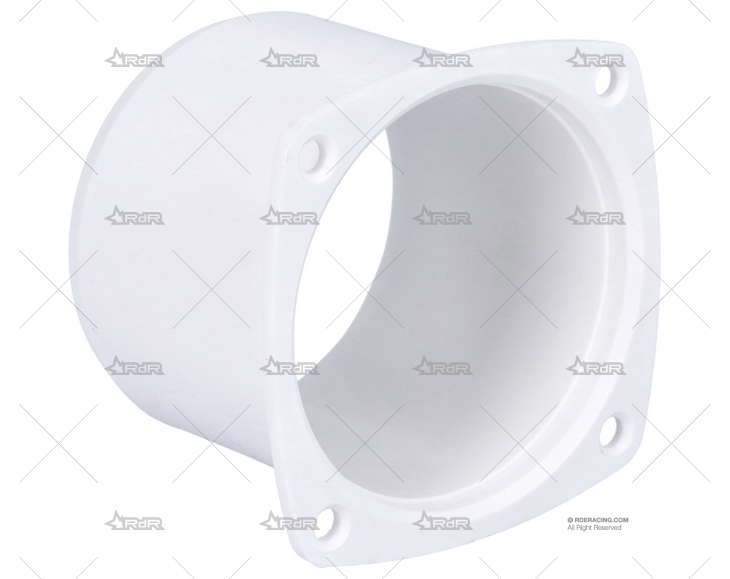 ADAPTADOR PLASTICO BLANCO 82 X 82 mm