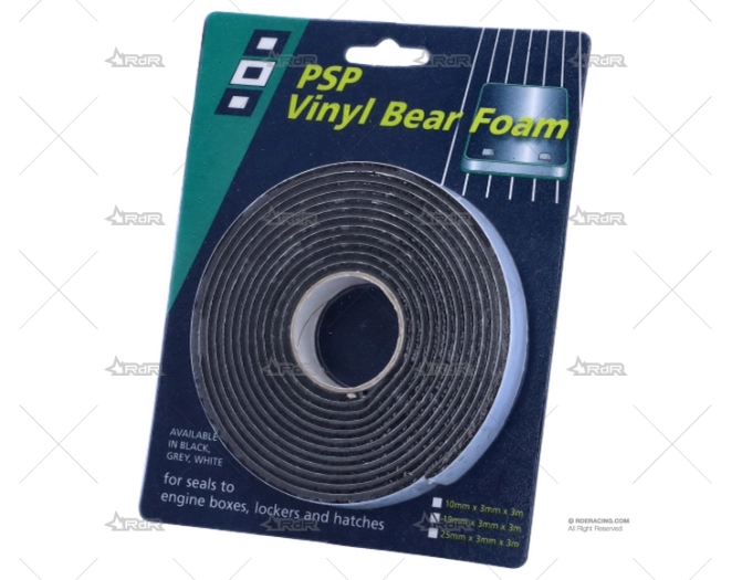 CINTA VINYL FOAM 3/19/3mm PSP TAPES