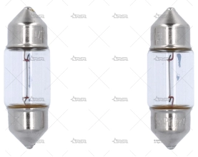 BOMBILLA FESTOON 12V 10  W    2UD.