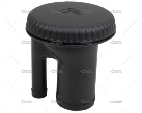 TAPON RECTO VENTIL. FUEL NEGRO 1-1/2"