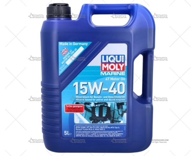 ACEITE 15W 40 LIQUI MOLY MOTOR 5L