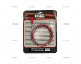 CABLE TIRADOR T C/FUNDA ROJA 3 METROS GRAYSTON