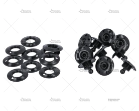 MACHO AEREO TENAX 20mm LATON NEGRO